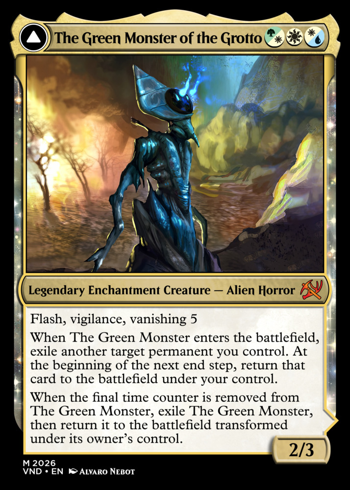 The Green Monster of the Grotto